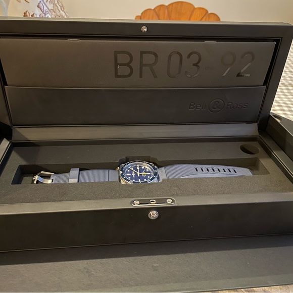 ** SOLD ** Bell & Ross BR 03-92 Diver Blue - Picture 7 of 7